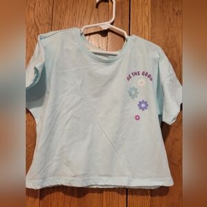 Wonder Nations Girls Shorter Top S 6-6X